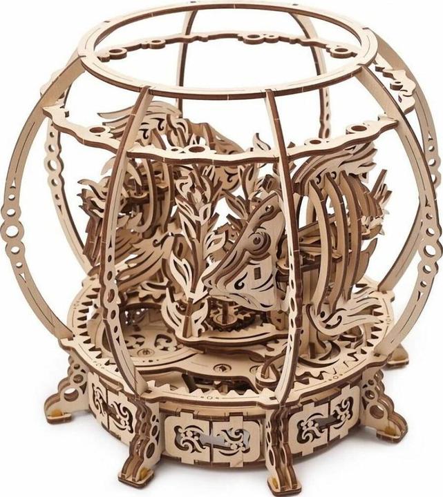 Actual product image Ugears 70155 - Aquarium Wood Model Kit