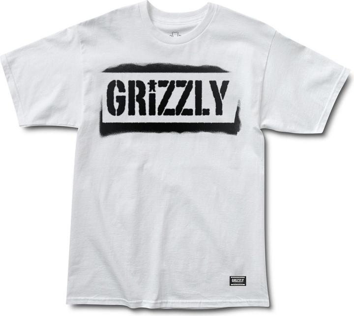 Grizzly Stencil Stamp Tee