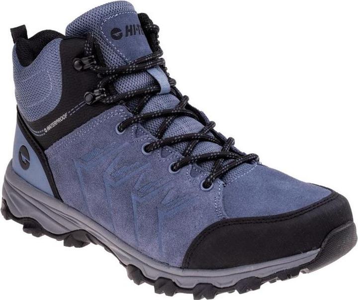 Hi-Tec Chaussures de trekking Helone Mid pour homme, bleu, taille 46 (46)