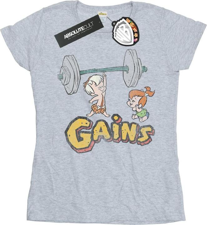 The Flintstones Bam Bam Gains Distressed TShirt (M)