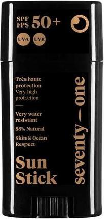 Actual product image SeventyOne Percent The Pacha Mama Sun Stick SPF 50+ Vegan Very High Protection Waterproof UVA 34 Natural (Sun stick, SPF 50+, 15 g)