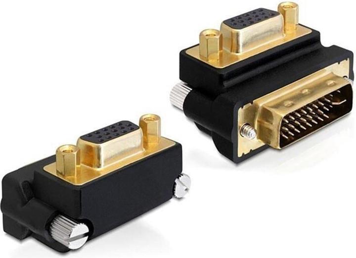 Actual product image Delock Adapter DVI-I male to VGA female 270ø (DVI, 13 cm)