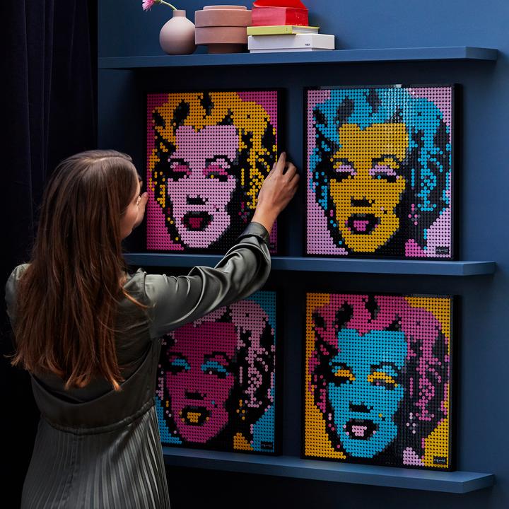 Actual product image LEGO Andy Warhol's Marilyn Monroe (31197, LEGO Art)