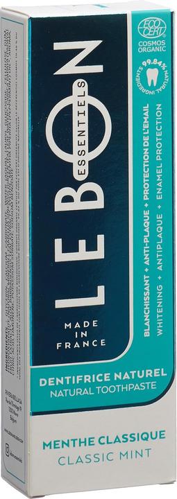 Lebon Bio Zahnpasta klassische Minze (80 ml)