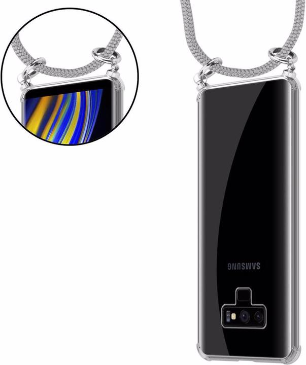 Produktbild Cadorabo TPU Handy Kette SILBER Cover