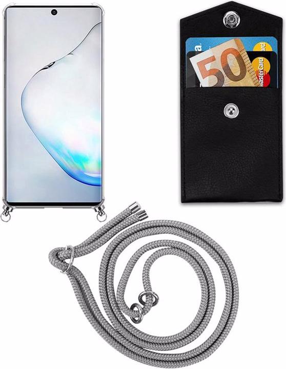 Produktbild Cadorabo TPU Handy Kette SILBER Cover