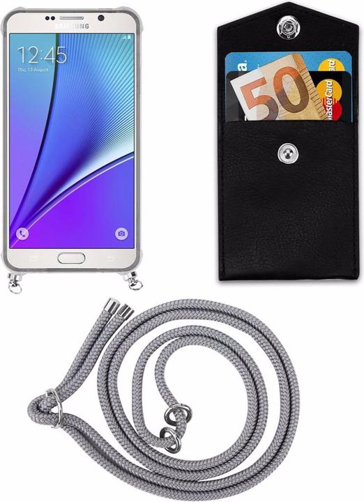 Produktbild Cadorabo TPU Handy Kette SILBER Cover
