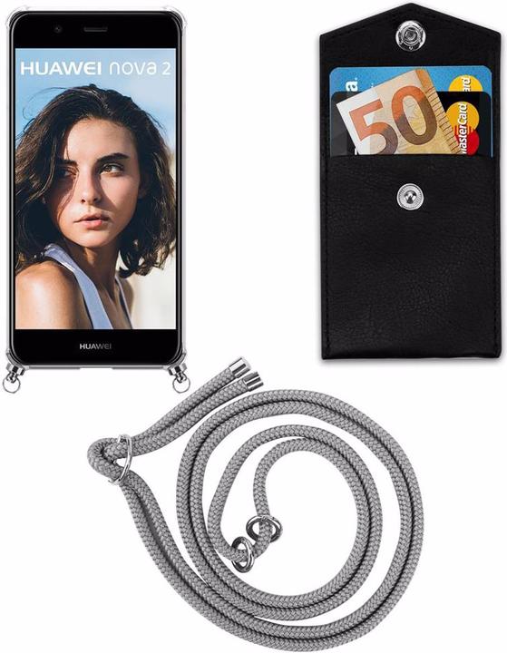 Produktbild Cadorabo TPU Handy Kette SILBER Cover