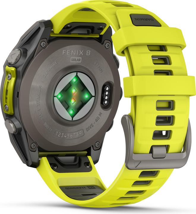 Produktbild Garmin Fenix 8 Solar Sapphire Titan (47 mm)