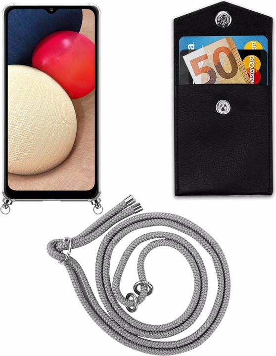 Produktbild Cadorabo TPU Handy Kette SILBER Cover