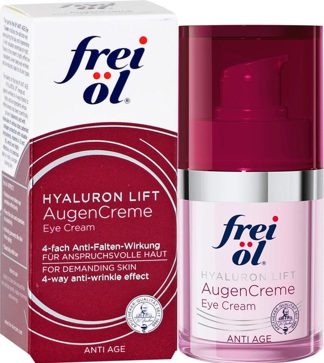 Actual product image Frei Öl Anti Age Hyaluron Lift Eye Cream, 15 ml CRE (Crème, 15 ml)