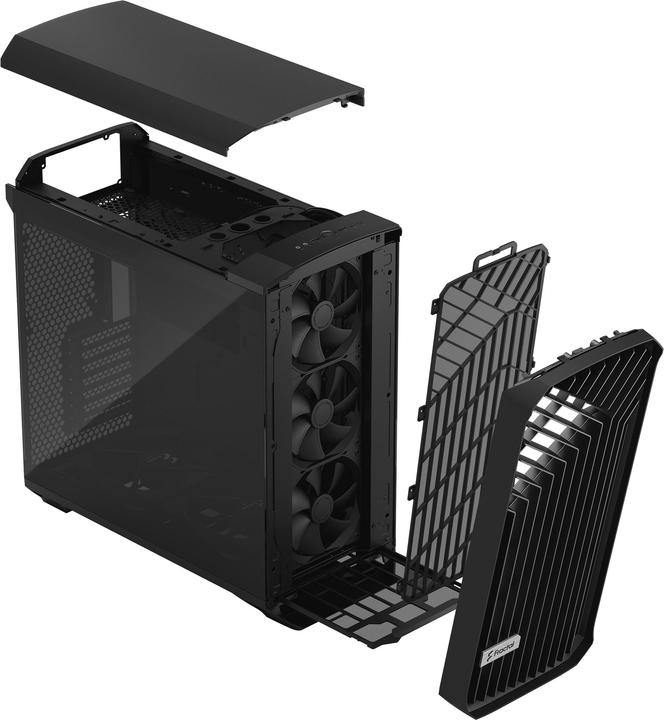 Image du produit Fractal Torrent Black TG Dark Tint (ATX, mATX, Mini-ITX, E-ATX, SSI EEB)
