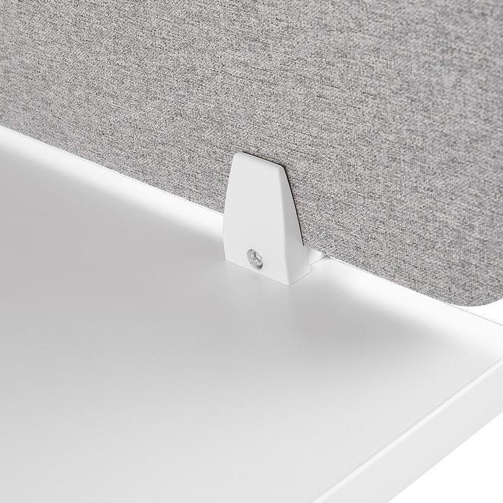 Immagine prodotto Beliani Divisorio per scrivania grigio chiaro 180 x 40 cm WALLY (180 x 40 cm)