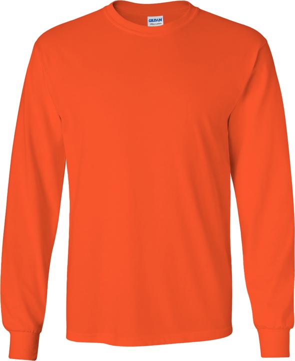 Actual product image Gildan Ultra Tshirt With Round Neck Long Sleeves (XL)