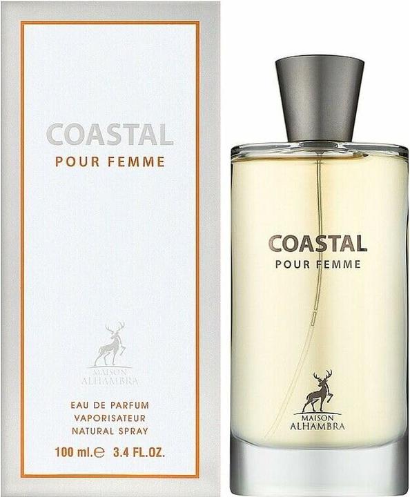 Actual product image Maison Alhambra Coastal Pour Femme by Eau De Parfum Spray 100 ml (Eau de parfum, 100 ml)