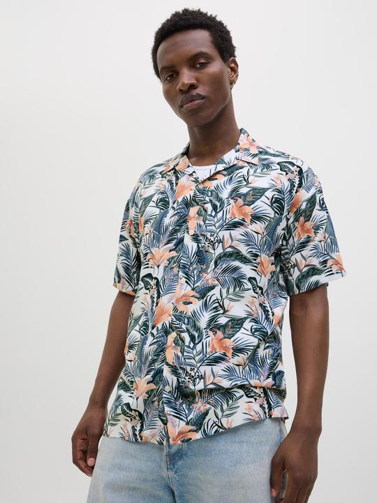 Produktbild Jack & Jones Jjejeff Tropical Aop Resort Shirt Ss Sn (XL)