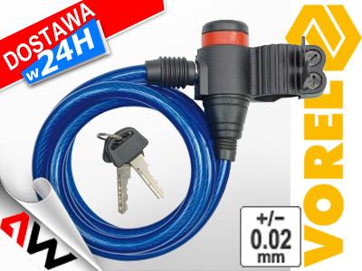 Image du produit Toya Antivol vélo 1,8 mx 10 mm (180 cm)