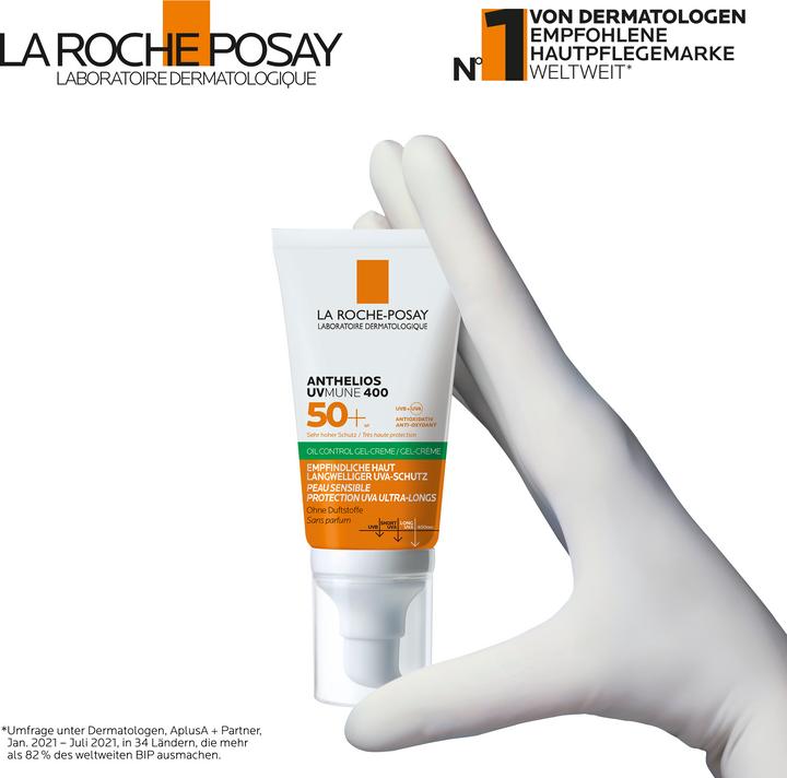 Actual product image La Roche Posay Anthelios Oil Control (Sun gel, SPF 50+, 50 ml, 77 g)
