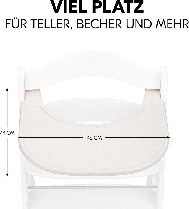 Image du produit Hauck Alpha Click Tray Speckle Beige