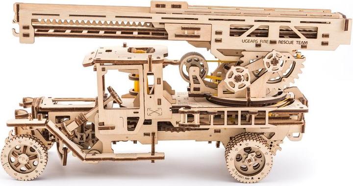Actual product image Ugears Fire engine