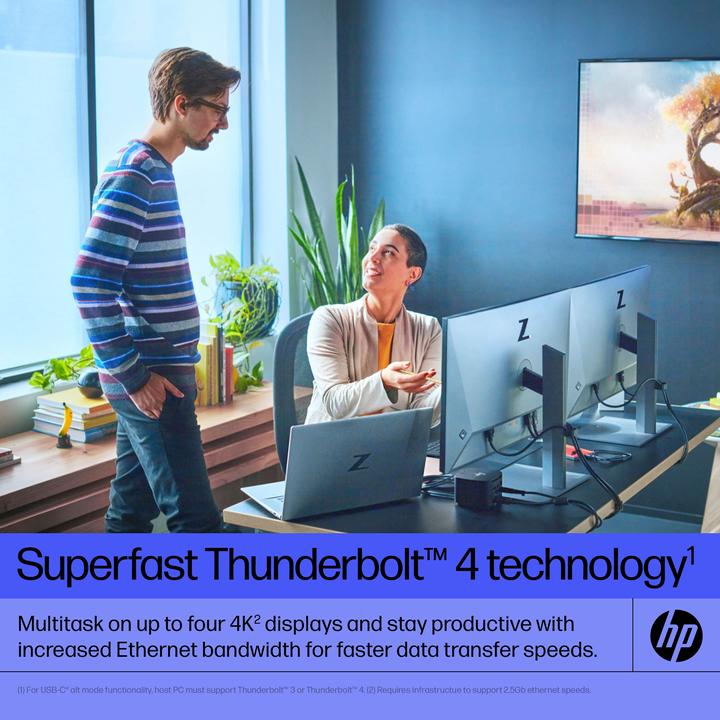 Image du produit HP Thunderbolt G4 Dock (Thunderbolt, 2 Ports)