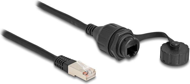 Actual product image Delock Cable RJ50 plug to RJ50 socket for installation with verse (F/UTP, 0.20 m)