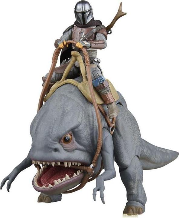 Actual product image Hasbro Star Wars: Obi-Wan Kenobi Vintage Collection Action Figures 2-Pack Blurrg & The Mandalorian 10 cm