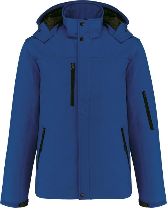 Kariban Fleece-gefütterte Softshelljacke mit Kapuze