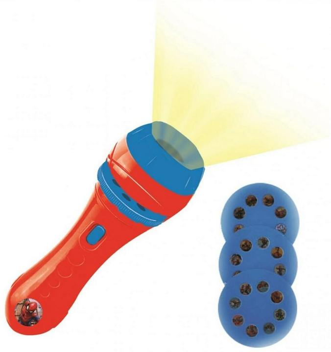 Actual product image Lexibook Spider-Man Story Projector and Flashlight (Multilingual)