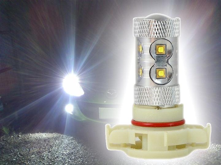 Actual product image Hermex 1x H16 12 SMD LED 60W Headlight Fog Light Daytime Running Light Cree - XENON White (H16)