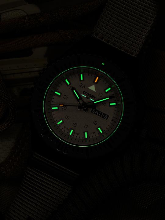 Actual product image Traser P69 Black Stealth (Diving watch, 46 mm)