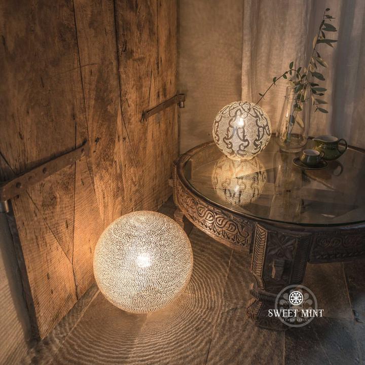 Produktbild Sweet Mint Orientalische Lampe Rangi Dots (E27)
