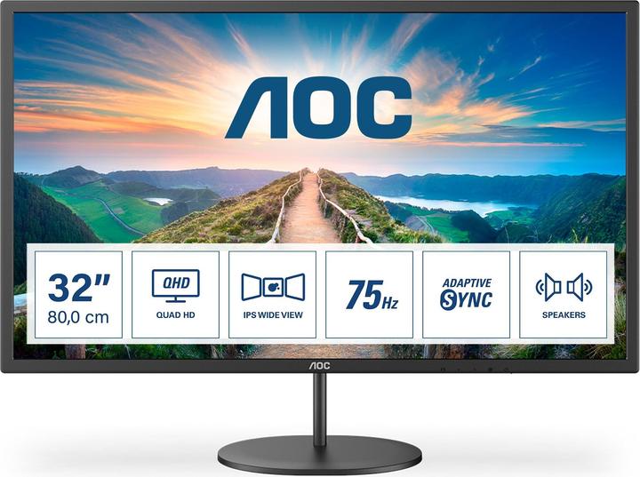 AOC Q32V4 (2560 x 1440 Pixel, 31.50")