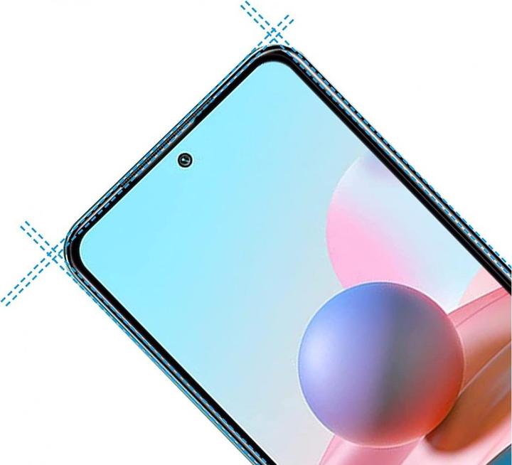 Produktbild Screenguard Xiaomi Redmi Note 10 4G Full Screen Panzerglas Schutzfolie 2.5D 9H (1 Stück, Xiaomi Redmi Note 10)