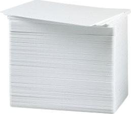 Actual product image Zebra PVC CARDS 500 CARDS (30 g/m², 500 x, 5.5 x 8.5 cm)