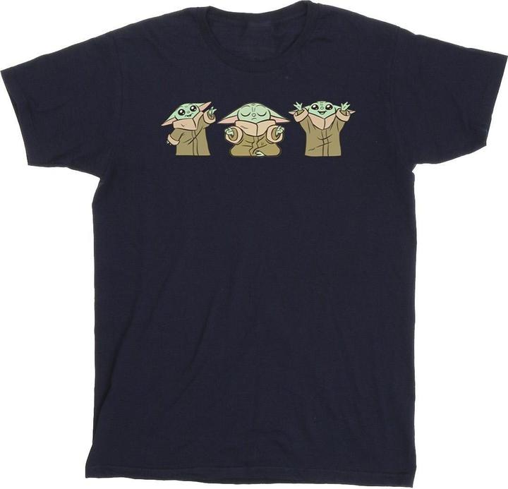 Star Wars The Mandalorian Grogu Poses TShirt (S)