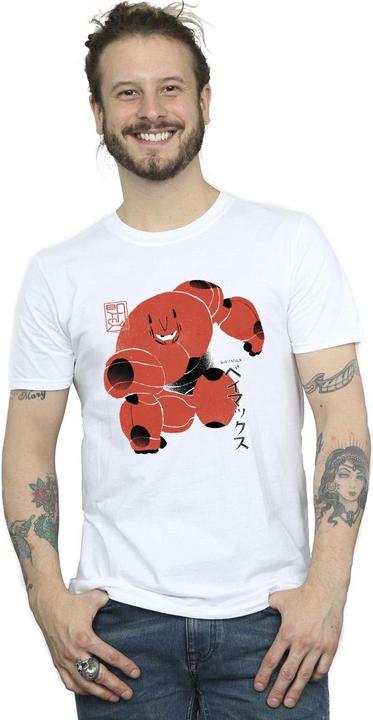 Immagine prodotto Disney Big Hero 6 Baymax Suite Pose Maglietta Uomo (4XL)