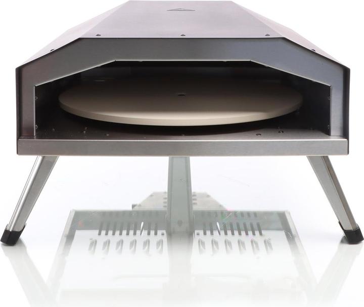 Produktbild Toboli Gas Pizzaofen Pizzastein Ø330mm Drehfunktion tragbar Garten Outdoor Pizza (Pizzaofen Gas)