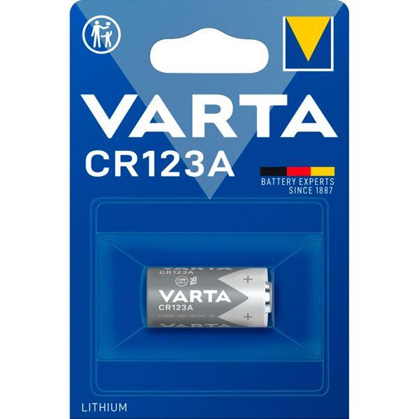 Immagine prodotto Varta Photo Lithium (1 pz., CR123A, 1480 mAh)