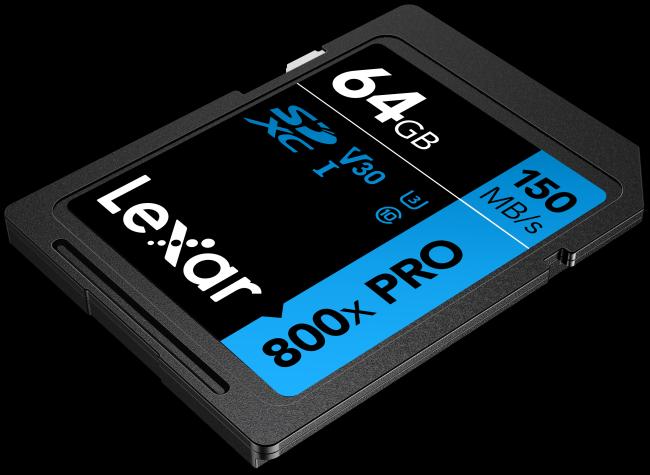 Produktbild Lexar MEMORY SDXC 64GB UHS-I/LSD0800P064G-BNNNG (64 GB, SDXC, U1, UHS-I)