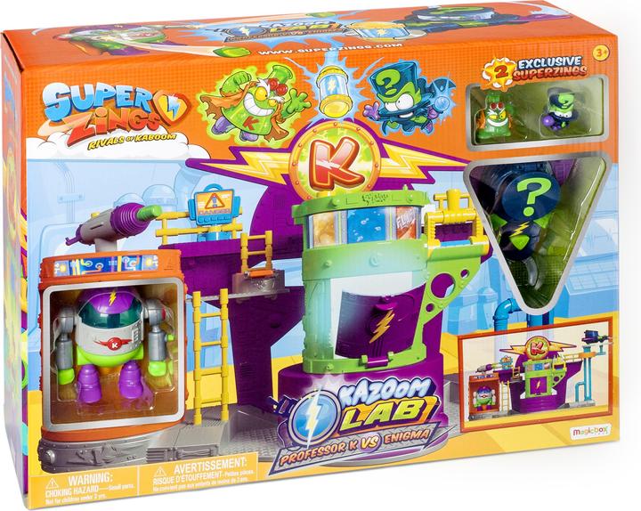 Actual product image Magic Box SuperZing's Kazoom Lab: Professor K vs. Enigma