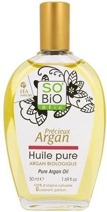 Immagine prodotto So'bio Étic SO'BiO Etic Olio di Argan puro 100% biologico 50ml (Olio corpo, 50 ml)