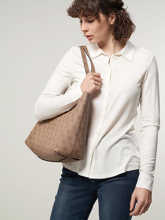 Produktbild Guess Handtasche Eco Brenton Logo Tote (14 l)
