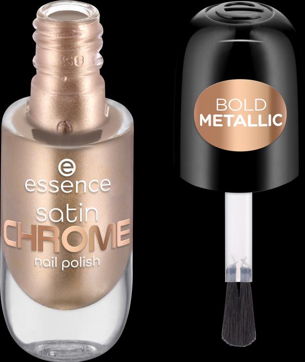 Immagine prodotto essence Satin Chrome (01 Robotic Rose Top Gold, Smalto)