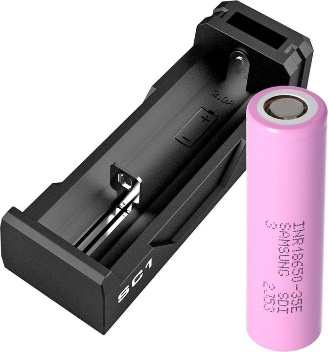 Image du produit Samsung Batterie et chargeur compatibles avec le kit de vision nocturne Pard NV007A (Batterie de l'appareil photo, Chargeur de batterie d'appareil photo)