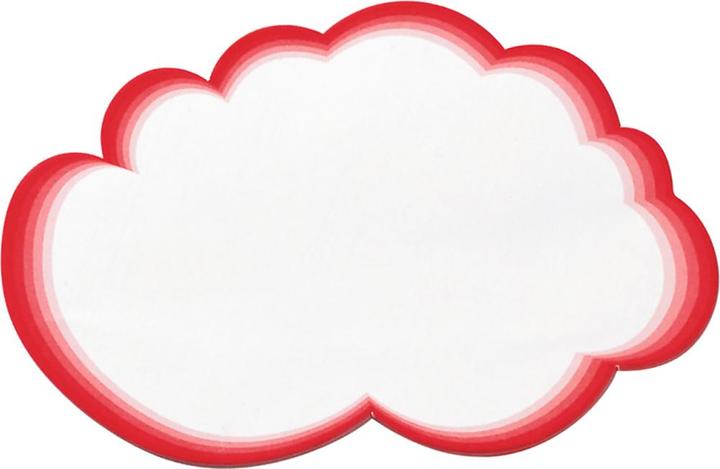 Produktbild Legamaster Moderationskarten Wolke gross 37x61cm