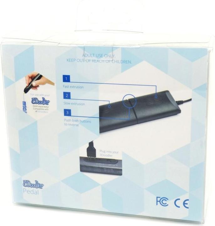 Actual product image 3Doodler Pedal closed