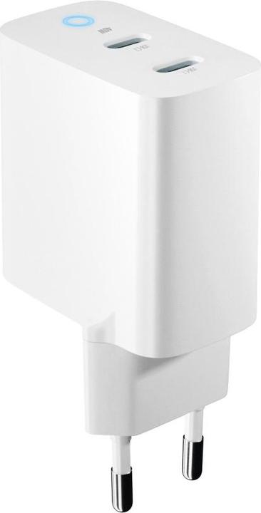 Immagine prodotto Forever TC-06-40CC Caricatore QC GaN PD 2x USB-C 40W bianco (40 W)