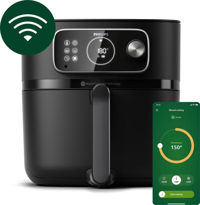 Philips Airfryer XXL 7000 series HD9875/91 (CH-Stecker)