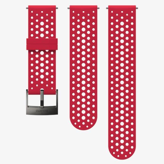 Produktbild Suunto 24 ATH1 Silicone Strap /Grey S+M (24 mm, Silicone)